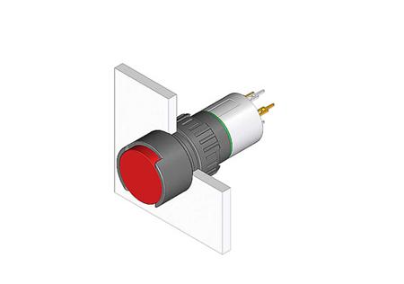 51-475.036 EAO Modular Switch Actuator for Use with Series 51 Swiches