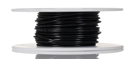 3075 BK005 Alpha Wire Hook-up Wire PVC Series Black 0.75 mm² Hook Up Wire, 18 AWG, 16/0.25 mm, 30m, PVC Insulation,