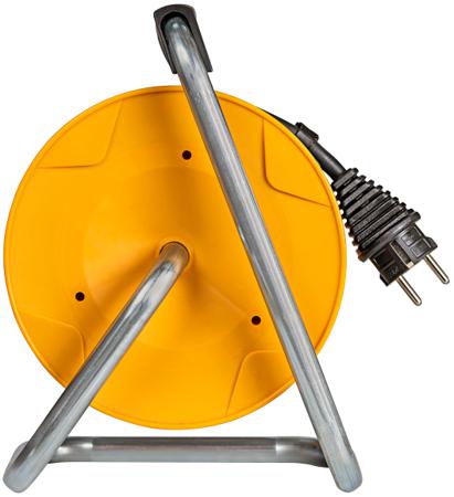 1079281 brennenstuhl 10m 4 Socket Type E - French Cable Reel Open Reel, 230 V, IP44