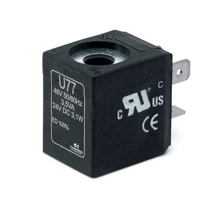 U77 Camozzi Series U7 24 V dc Solenoid Valve Coil