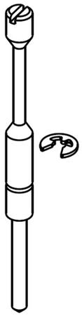 09060009993 HARTING, 09 06 Locking Screw for use with DIN 41612 Connector