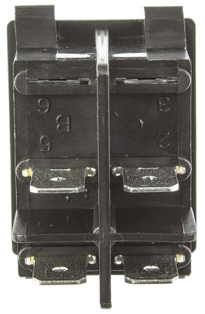 WRG32F2BBBNN ZF DPST, On-Off Rocker Switch Panel