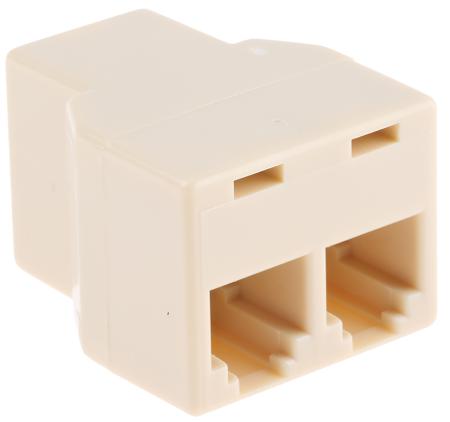186-3076 RS PRO 2-Port RJ11 Adapter