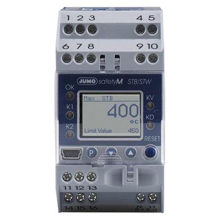 701150/8-01-0253-2001-25/005,058 Jumo 701150 Controller 2 Input, 4 Output Analogue, 20 → 30 V ac/dc Supply Voltage Controller