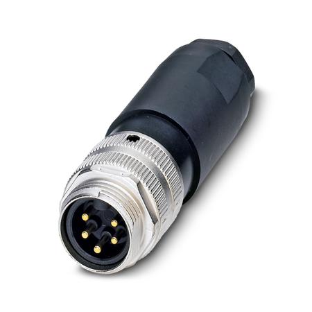 1521371 Phoenix Contact Circular Connector, 5 Contacts, 7/8 in Connector, Plug, Male, IP67, SACC Series