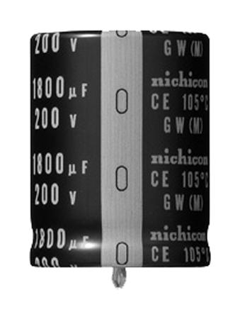 LGW2W471MELC45 Nichicon 470μF Aluminium Electrolytic Capacitor 450V dc, Snap-In -