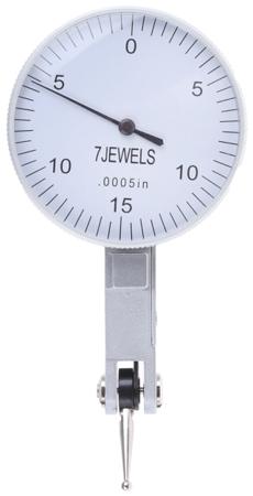 705-1222 RS Pro 410.003 Lever Dial Indicator, Maximum of 0.03 in