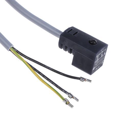 KMEB-1-24-2-5-LED Festo Cable, KMEB-1 Series, For Use With Valves with EB Solenoid Coil