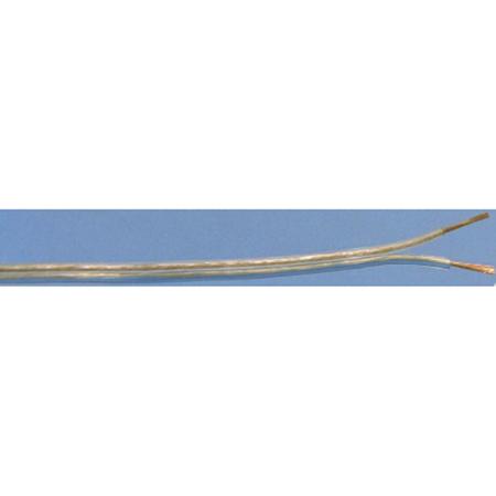 10469711 Bedea 2 Core Speaker Cable, 0.75 mm² CSA, 100m, Transparent