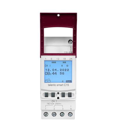 43-03-0001-1 1 Channel Digital DIN Rail Time Switch Measures Days, Hours, Minutes, Seconds, 110 → 230 V ac