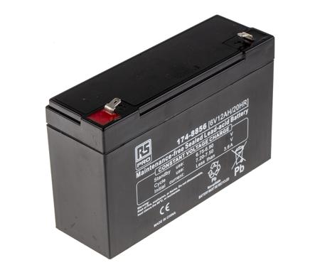 174-8856 Lead Acid Battery -, 12Ah