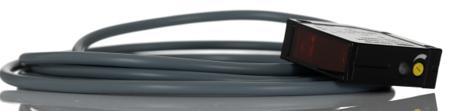 FHDM-12N5001 Baumer Diffuse Photoelectric Sensor 15 → 300 mm Detection Range NPN IP67 Block Style FHDM 12N5001