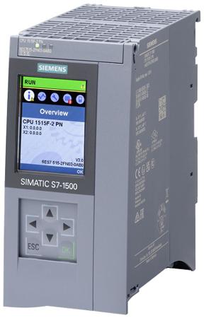 6AG1515-2FN03-2AB0 Siemens 6AG1515 Series PLC CPU for Use with SIPLUS S71500, 24 V dc Supply, 20-Input
