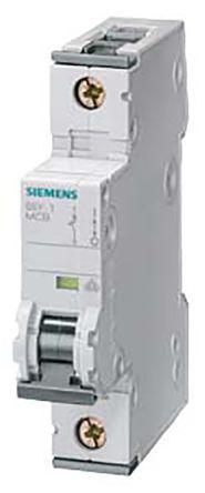 5SY41207 Sentron 5SY4 MCB Mini Circuit Breaker 1P, 20 A, 10 kA, Curve C