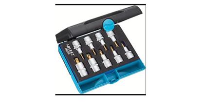 992-9 HAZET Square, Torx Screwdriver Set 9 Pieces