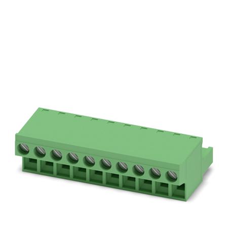 1777361 Phoenix Contact, 5.08mm Pitch, FRONT-MSTB 2.5/10-ST-5.08, 10 Way, , Pluggable Terminal Block, Plug, Cable Mount, Screw