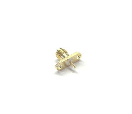 246-9408 RS PRO, jack Flange Mount SMA Connector, 50Ω, Solder Termination, Straight Body