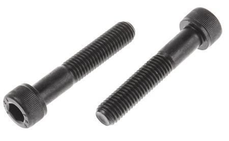 275-103 RS PRO Black, Self-Colour Steel Hex Socket Cap Screw, DIN 912, M10 x 55mm