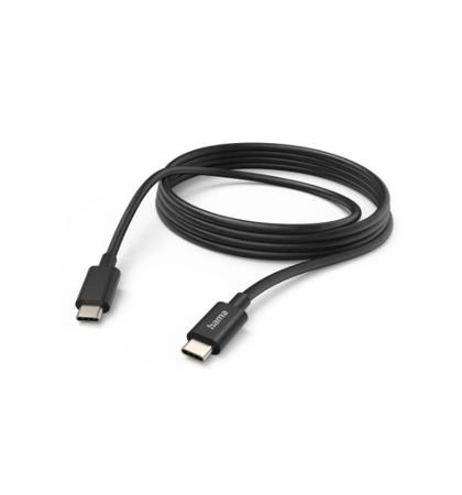 00201593 Hama USB 2.0, Male USB C to Male USB C, 480Mbps, 3m