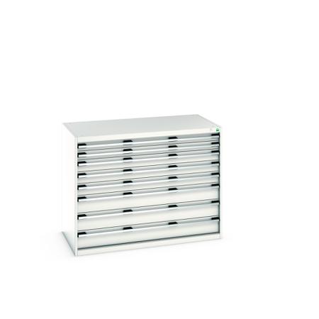40030019-16V Bott 8 Cabinet, Steel, 1000mm x 750mm x 1300mm, Light Grey