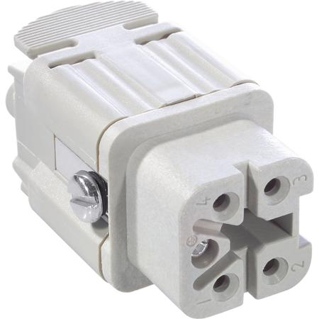 10432000-19429200 Lapp Insert, 4 Way, 10A, Female, H-A 4, 600 V