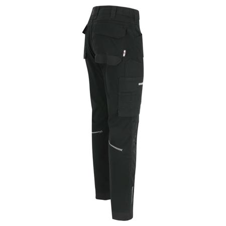23MTR2102BK-46 Herock XENI TROUSERS 's Black Trousers Stretch Male, Size 46 36in W 32in L