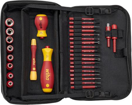 43465 Wiha Tools 32 Piece Engineers Tool Kit with Bag