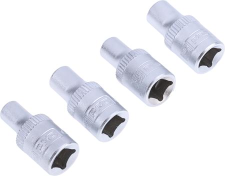 623-6413 RS Pro, 16 Pieces Square Drive Socket Set 1/4 in Square Drive