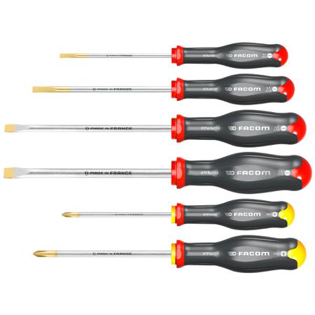 ATP.J6PB Facom Phillips; Slotted Screwdriver Set, 6-Piece
