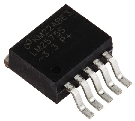 LM2575S-3.3/NOPB Texas Instruments,  Step-Down Switching Regulator, 1-Channel 1A 5-Pin, D2PAK