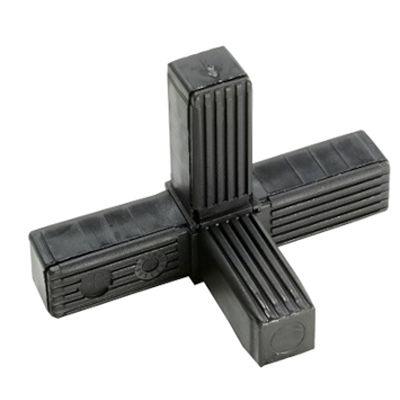 656-368 Steel Core Tube Connector, Square Tube Connector, Strut Profile 25 mm