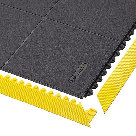 656S0033BL Notrax 656 100% Nitrile Rubber Anti-Fatigue Mat, 91cm x 91cm x 19mm