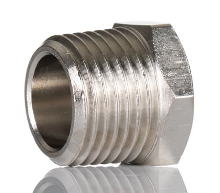 2530-1-2-1-4 SMC Pneumatic Straight Threaded Adapter, R 1/2 Male Female R R Male