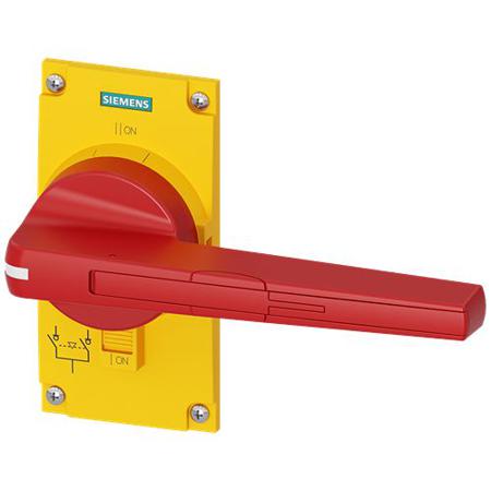 3KC9501-2 Siemens Red/Yellow Rotary Handle, 3KC Series