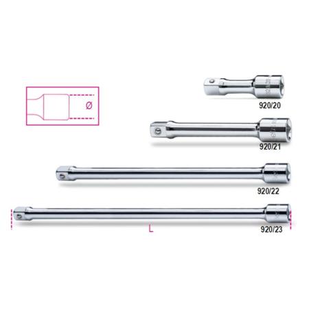 920/23 BETA  1/2 in Extension Bar, 375 mm Overall