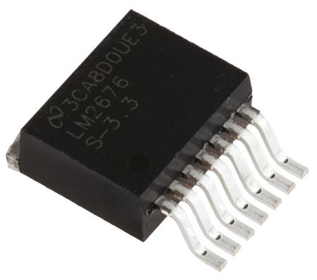 LM2676S-3.3/NOPB Texas Instruments,  Step-Down Switching Regulator, 1-Channel 3A 7-Pin, D2PAK