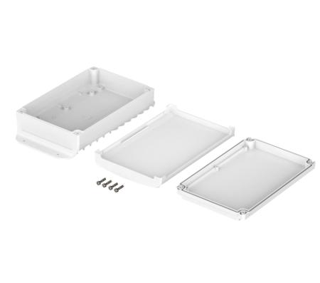 48416433-HMT2 Bopla BoVersa Series White Polycarbonate Desktop Enclosure, 258 x 140 x 66.5mm