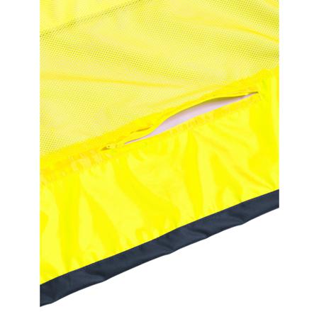HVREFYM Active Gear HVREFY Navy/Yellow Unisex Hi Vis Jacket, M
