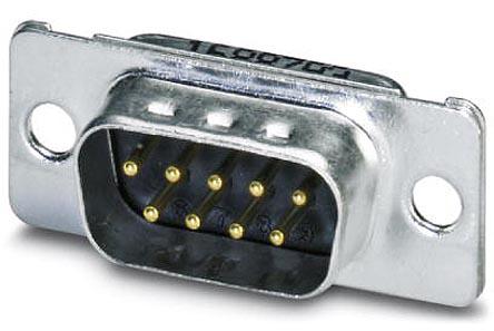 1688793 Phoenix Contact VS-09-ST-DSUB-EG 9 Way Panel Mount D-sub Connector Plug