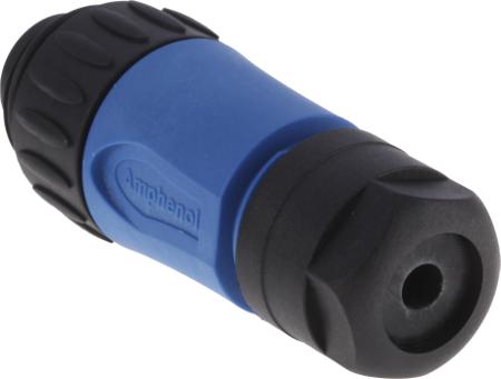 C01620H00310010 Amphenol Connector, 3 + PE contacts Cable Mount Plug, Screw IP65, IP67