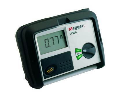 LT300-EN-BS Megger  Loop Impendance Tester, Loop Impedance Test Type 2 Wire 550V CAT IV UKAS Calibration