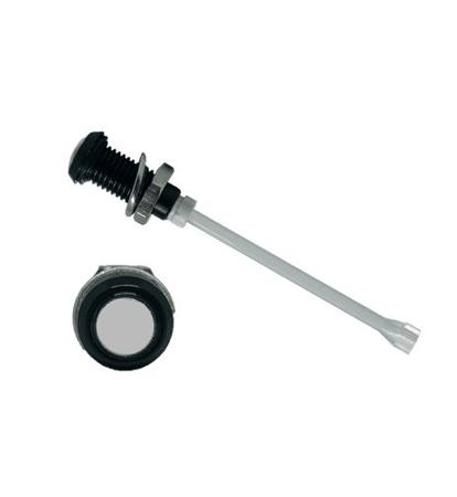 RHD-2140-F9PD67PR  Bivar, Panel Mount Vertical LED Light Pipe, Diffused Round Lens