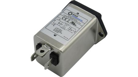 RND-165-00115 RND 4A, 250 V IEC Inlet Filter 3 Pole RND 165-00115, Snap-In 1 Fuse