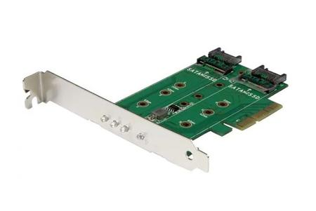 PEXM2SAT32N1 StarTech.com 3 port 1 x M2 M-key, 2 x M2 B-key M.2 Adapter