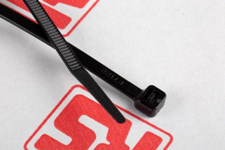 233-471 RS Pro Black Nylon Cable Tie, 203mm x 4.6 mm