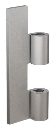 50-1-3991 Pinet Steel Hinge Leaf, 80mm x 30mm x 3mm