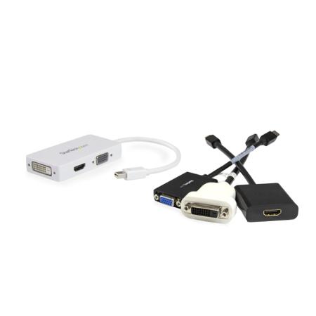 MDP2VGDVHDW StarTech.com 3 port Mini DisplayPort to DVI, HDMI, VGA Adapter, 150mm - 1920 x 1200