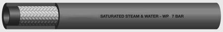 486-546 RS PRO EPDM, Hose Pipe, 25mm ID, 39.5mm OD, Black, 20m