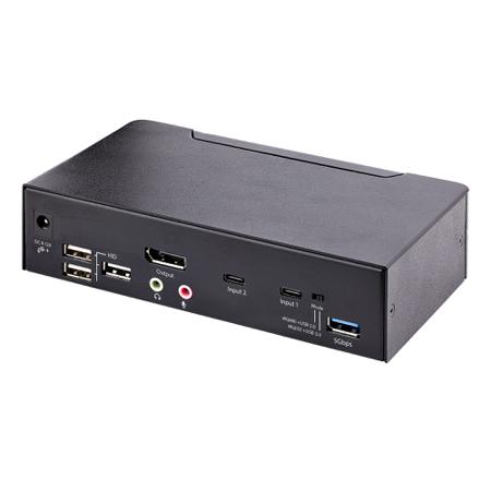 SV231DPUCA StarTech.com 2 Port Dual Monitor USB DisplayPort KVM Switch, 3.5 mm Stereo