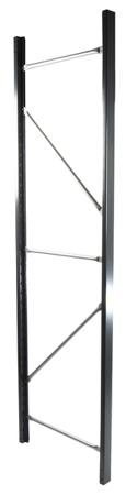 230-841 RS Pro Steel Grey Long Span End Frame, 2100mm, 1800mm x 600mm x 600mm